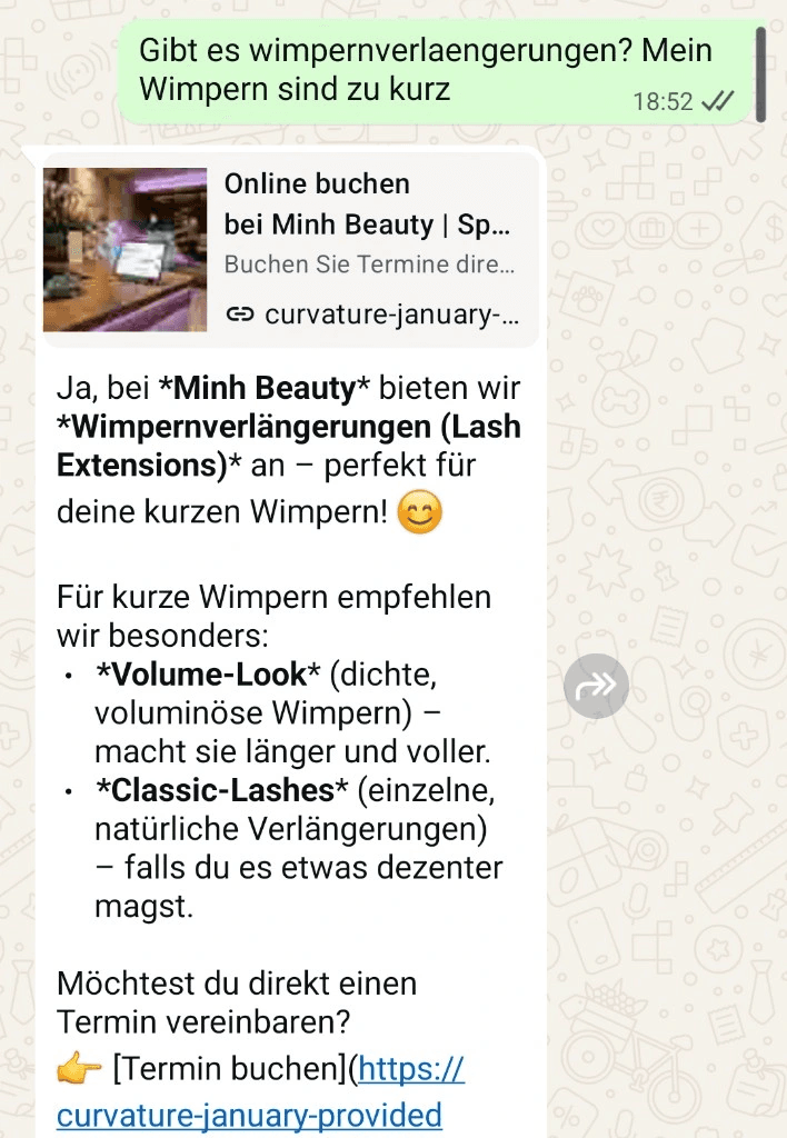 1. Die Anfrage